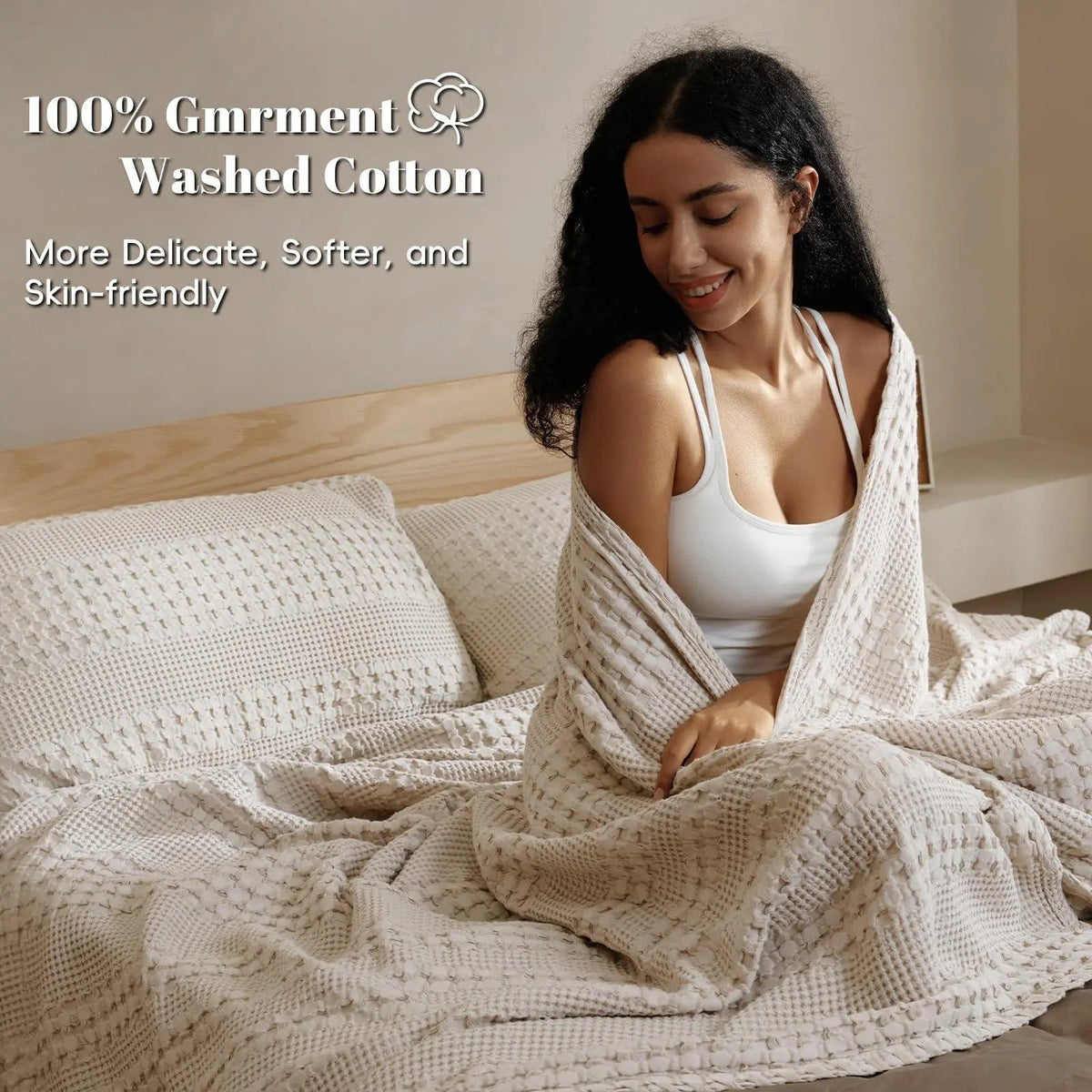 Goodinary® Breathable Cotton Blanket