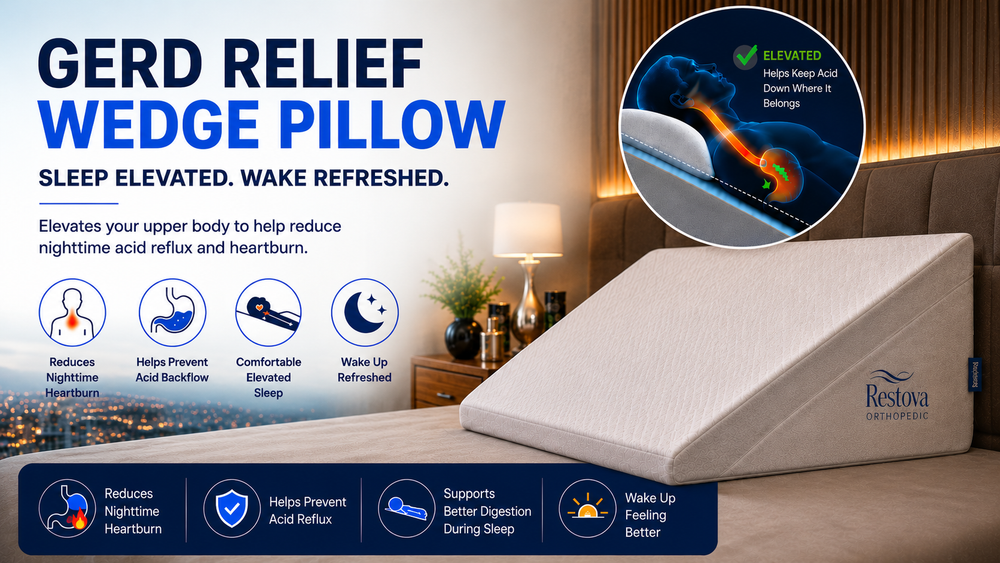 Restova Orthopedic Wedge Pillow