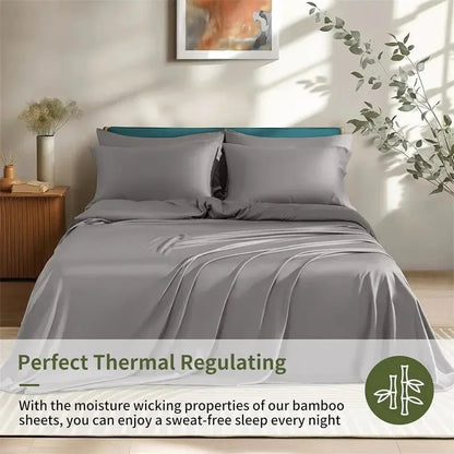 Goodinary® Luxury Bamboo Bed Sheets Set (4pcs)