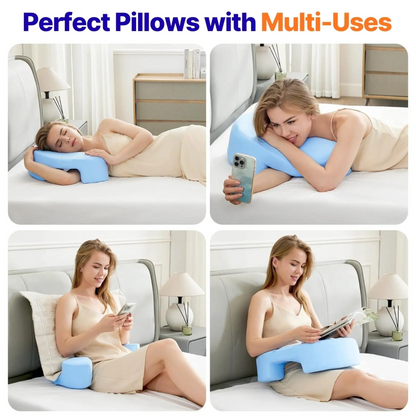 Goodinary® Side Sleeper Pillow with Arm Holes